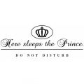 Here sleeps the Prince
